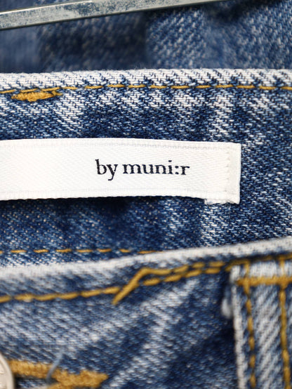 by muni:r/デニムパンツ/パンツ/ブルー/S