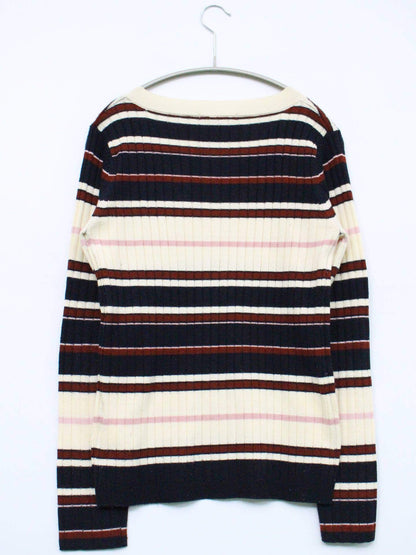 RAY CASSIN/レイカズン/ニット/セーター/トップス/ネイビー/F