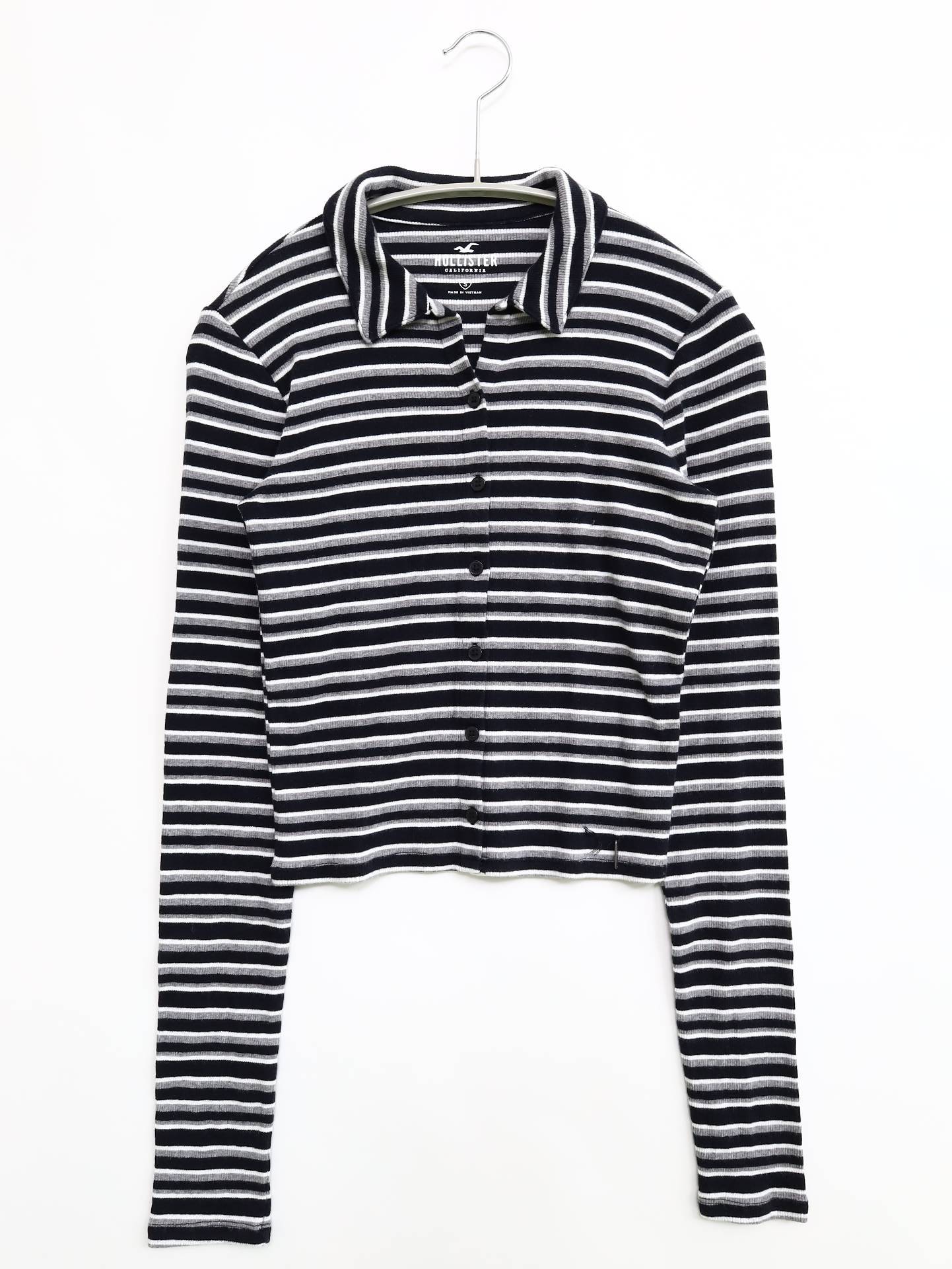 HOLLISTER/ホリスター/Tシャツ/カットソー/トップス/ブラック/S