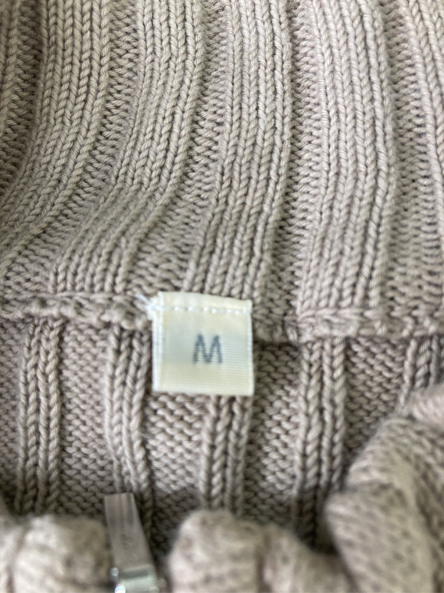 ニット/セーター/トップス/ベージュ/M