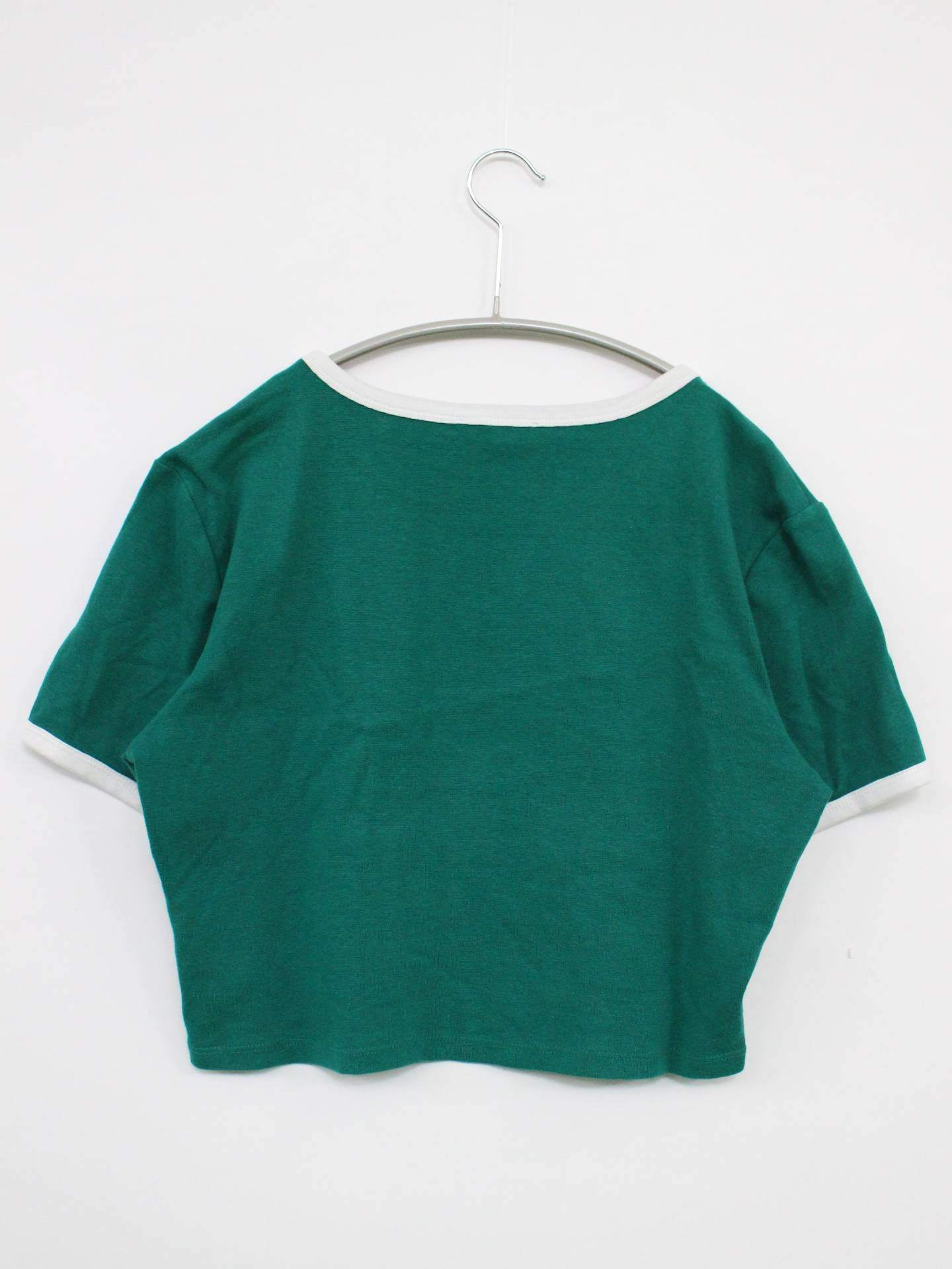 ZARA/ザラ/Tシャツ/カットソー/トップス/グリーン/L