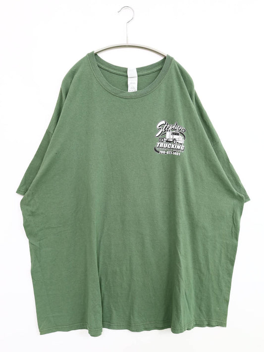 GILDAN/ギルダン/Tシャツ/カットソー/トップス/グリーン/4XL