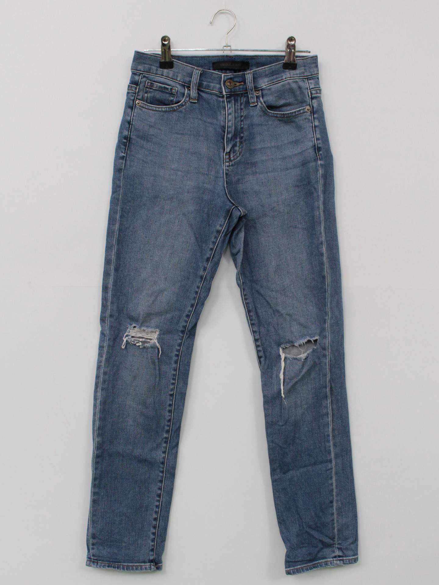 UNIQLO JEANS/ユニクロジーンズ/デニムパンツ/パンツ/ブルー/22(56cm)