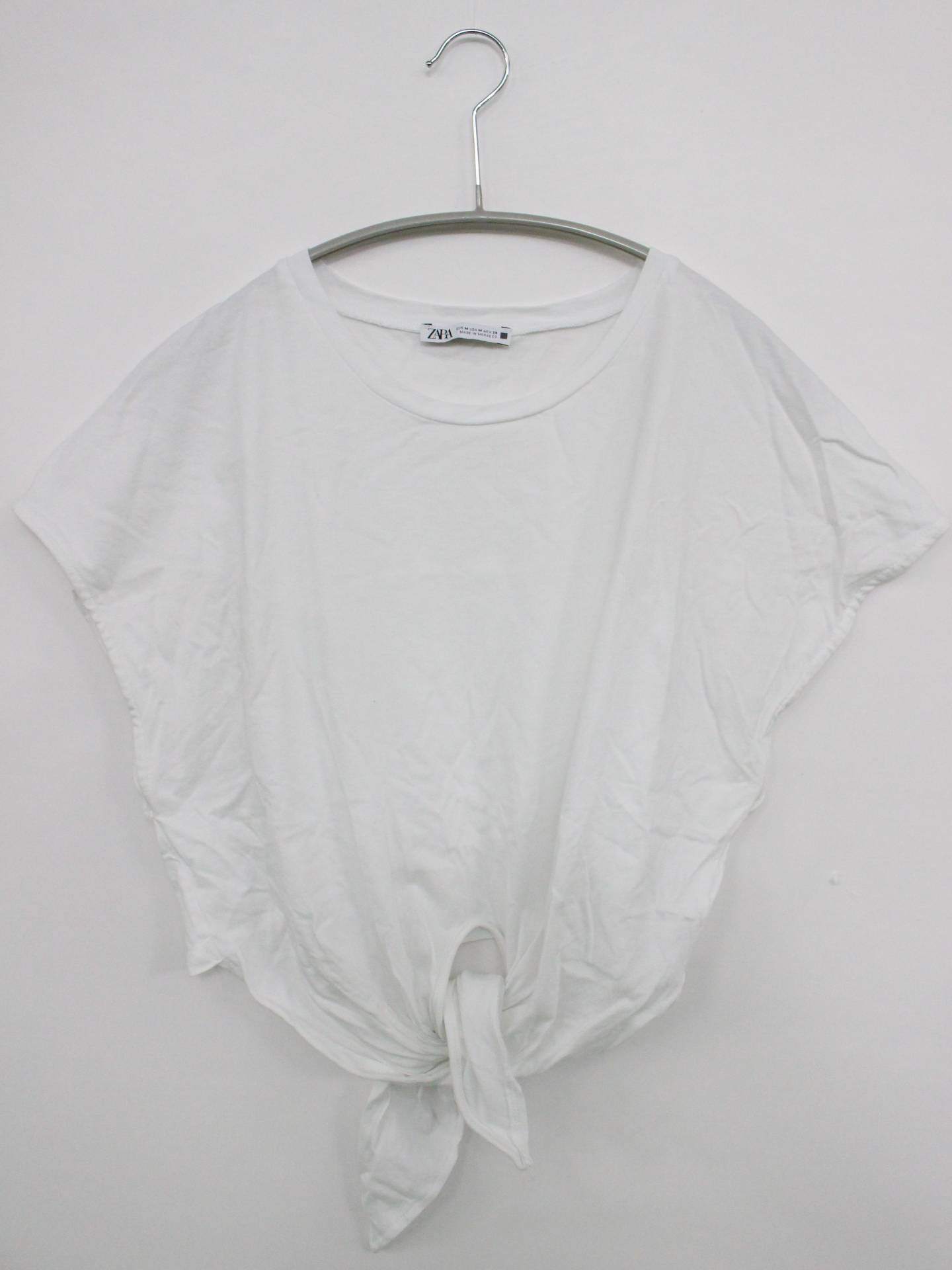 ZARA/ザラ/Tシャツ/カットソー/トップス/ホワイト/M