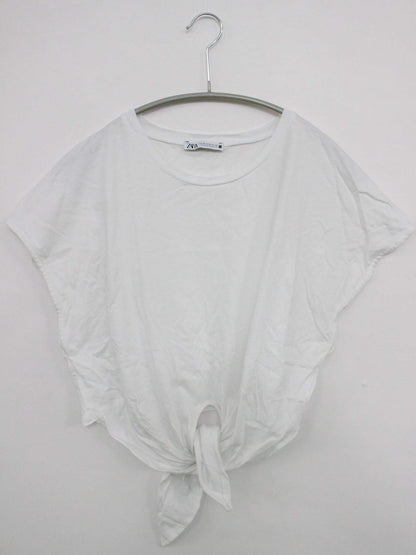 ZARA/ザラ/Tシャツ/カットソー/トップス/ホワイト/M