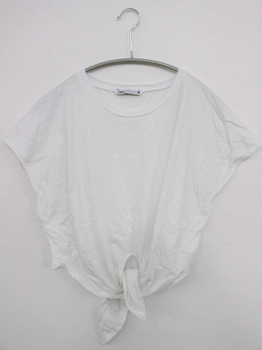 ZARA/ザラ/Tシャツ/カットソー/トップス/ホワイト/M