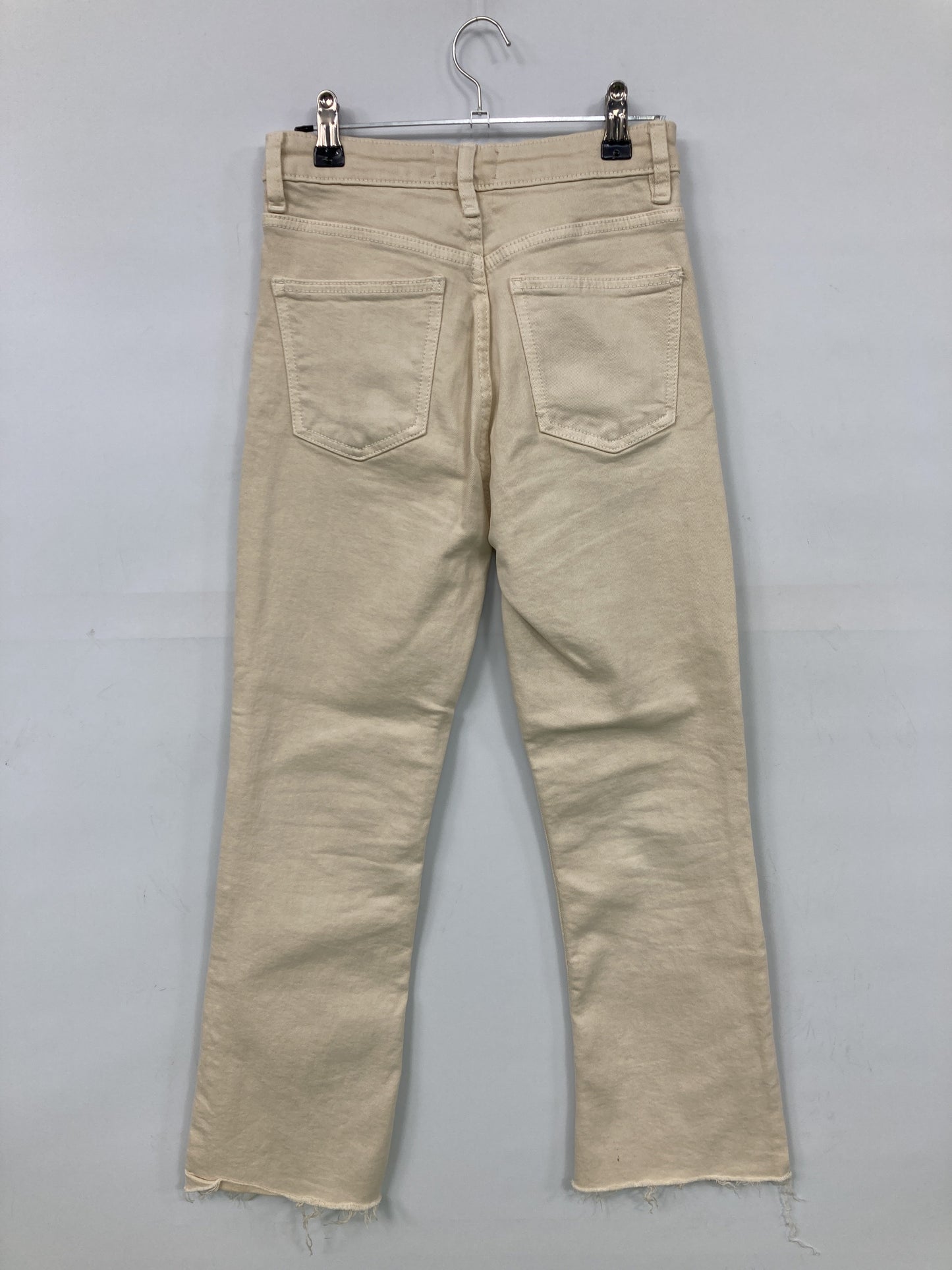 ZARA/ザラ/デニムパンツ/パンツ/アイボリー/EUR 34/USA 2/MEX 24