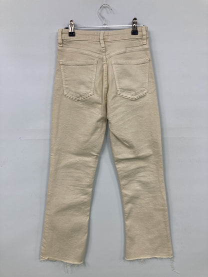 ZARA/ザラ/デニムパンツ/パンツ/アイボリー/EUR 34/USA 2/MEX 24