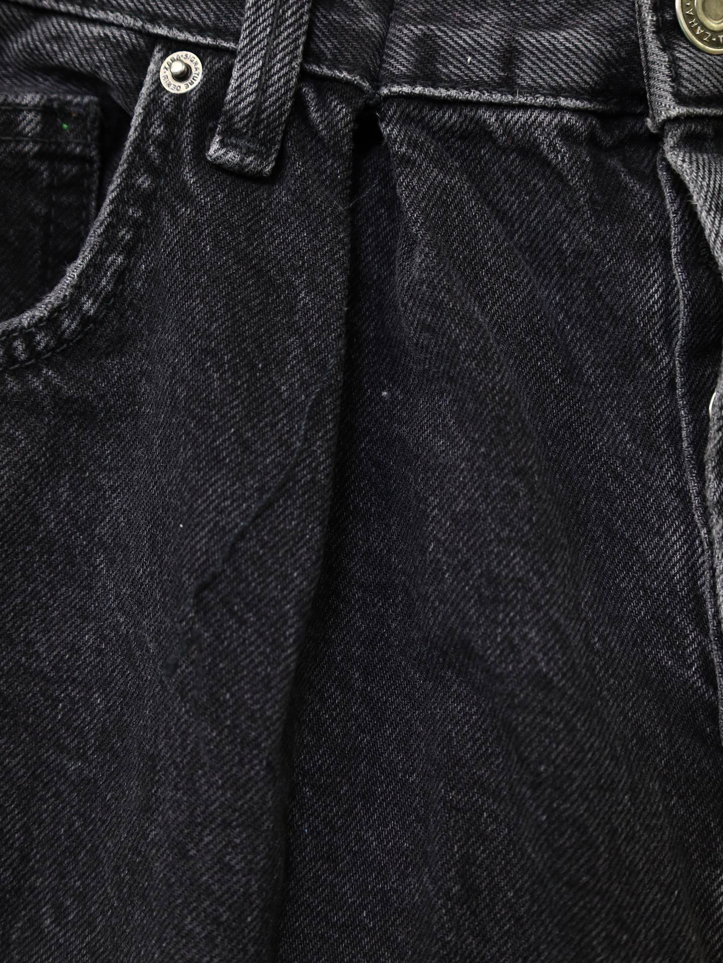 ZARA/ザラ/デニムパンツ/パンツ/ブラック/40
