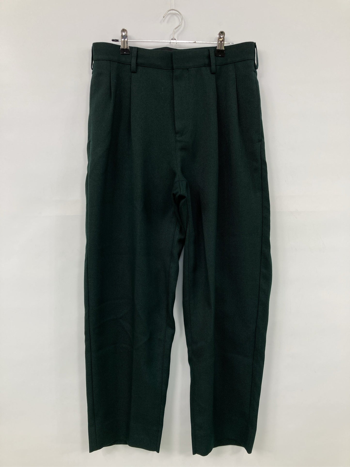 green label relaxing/グリーンレーベルリラクシング/スラックス/パンツ/ブラック/M