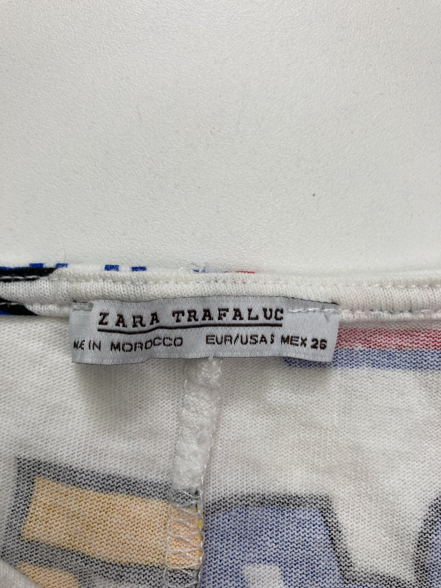 ZARA/ザラ/Tシャツ/カットソー/トップス/ホワイト/EUR S/USA S/MEX 26