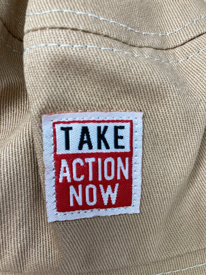 TAKE ACTION NOW/バケットハット/帽子/ベージュ