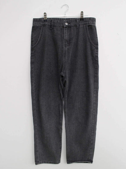 PIVOT DOOR/デニムパンツ/パンツ/ブラック/L