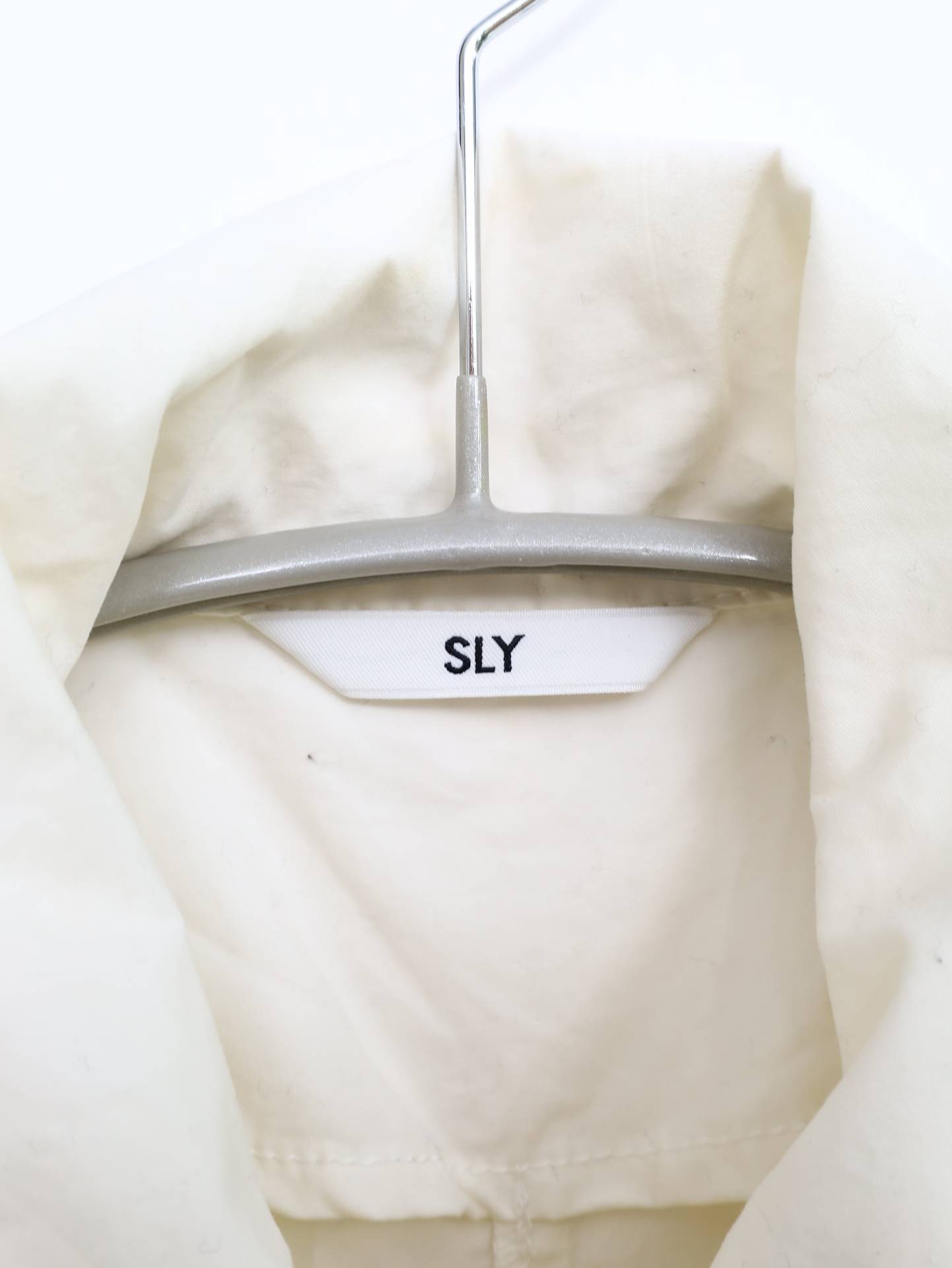 SLY/ワンピース/ワンピース/ドレス/ホワイト/FREE