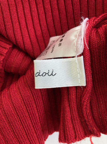 girly doll/ガーリードール/ニット/セーター/トップス/レッド