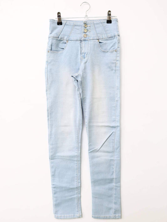 Visalia/デニムパンツ/パンツ/スカイブルー/61-89