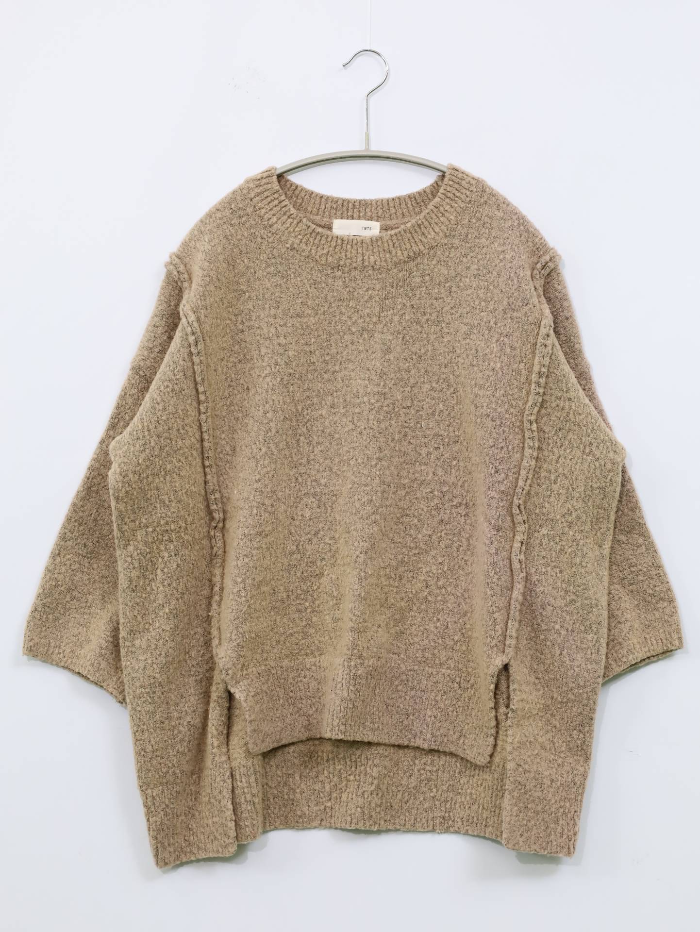 TMTS/ニット/セーター/トップス/ブラウン/FREE