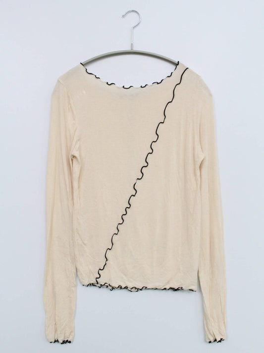 apres jour/Tシャツ/カットソー/トップス/ベージュ/F
