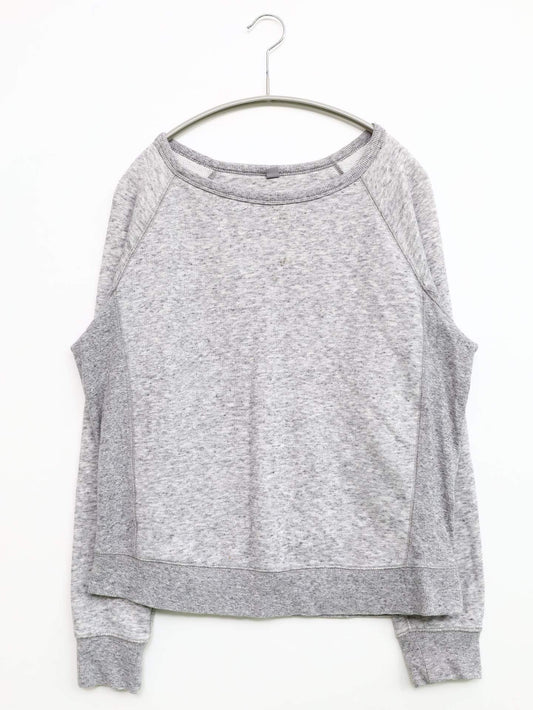 UNIQLO/ユニクロ/Tシャツ/カットソー/トップス/グレー/M