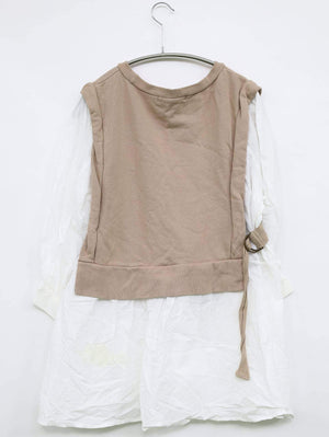 w closet/ダブルクローゼット/シャツ/ブラウス/トップス/ベージュ/F