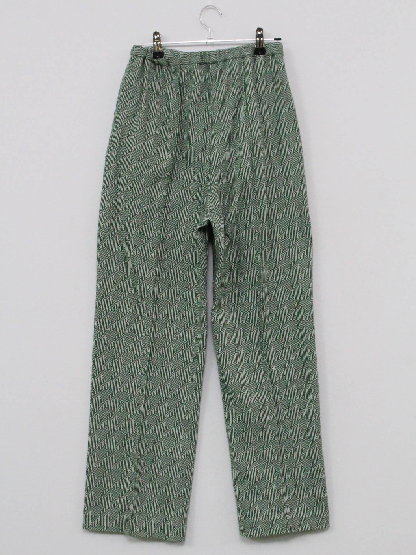 スラックス/パンツ/ライトグリーン/38
