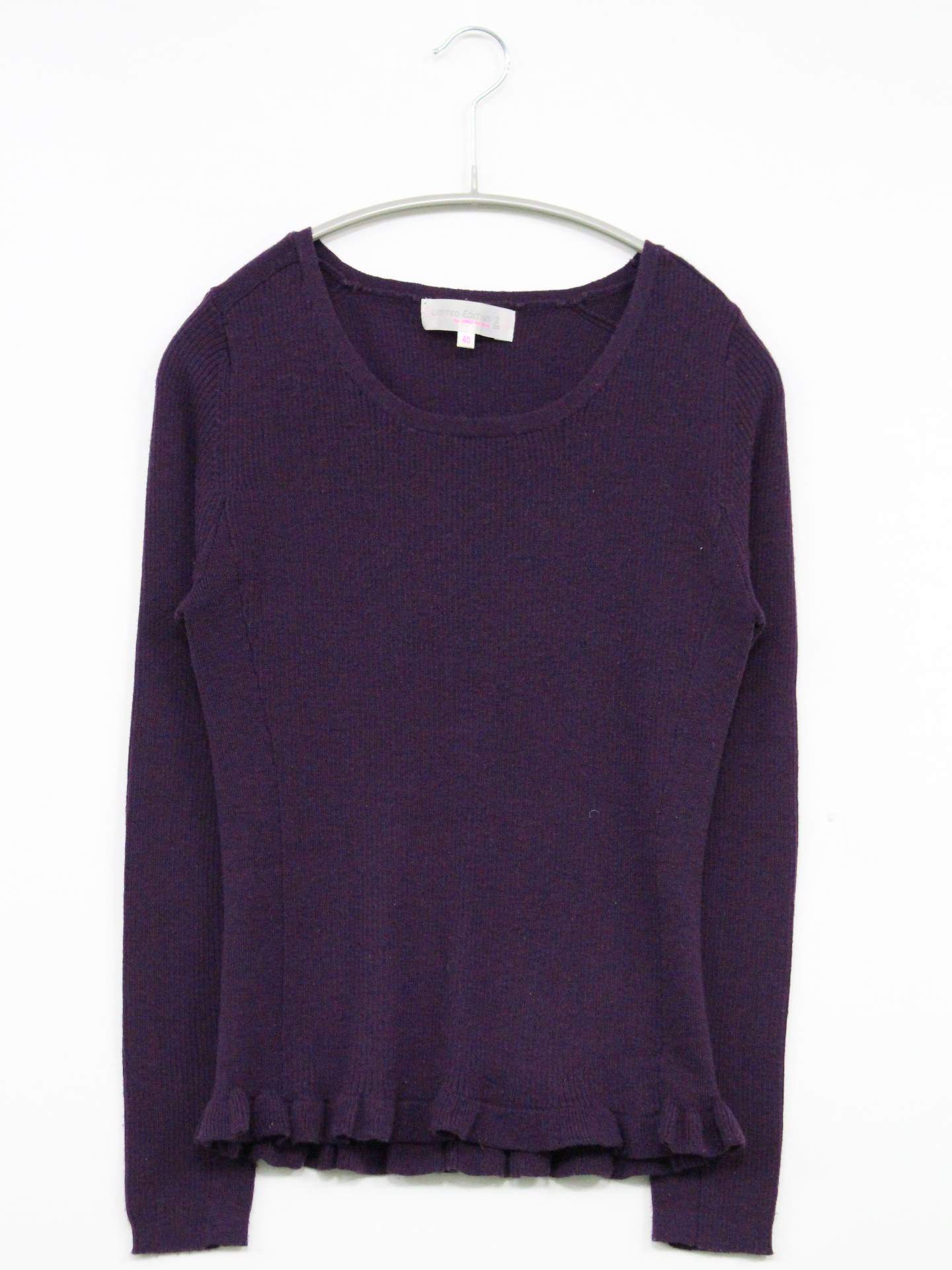 LIMITED EDITION/ニット/セーター/トップス/パープル/40