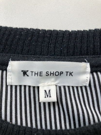 THE SHOP TK/ザショップティーケー/Tシャツ/カットソー/トップス/ブラック/M