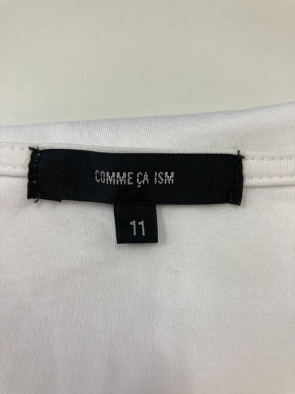 COMME CA ISM/Tシャツ/カットソー/トップス/ホワイト/11