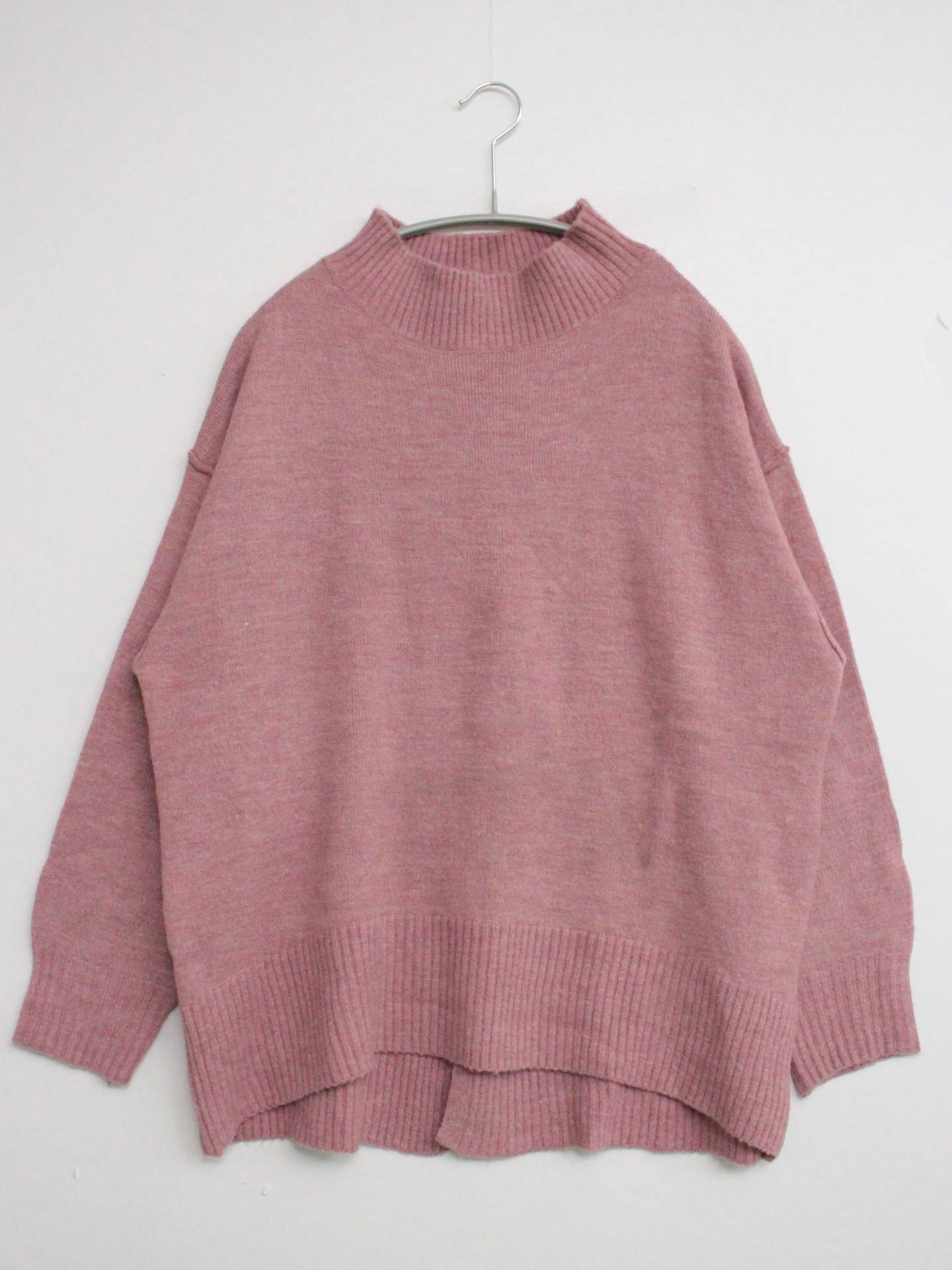 GLACIER/グラシア/ニット/セーター/トップス/ピンク/S