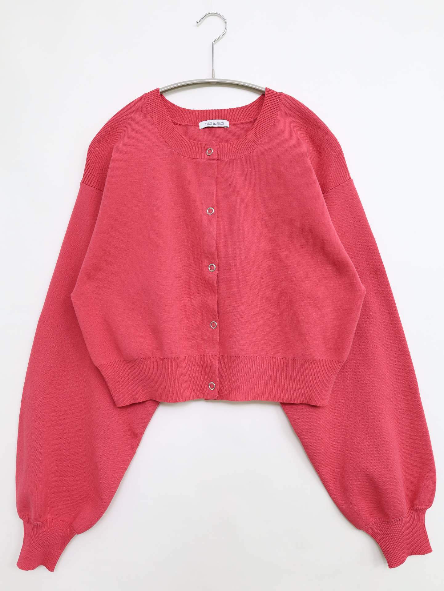 OLIVE des OLIVE/オリーブデオリーブ/カーディガン/ボレロ/トップス/ピンク/F