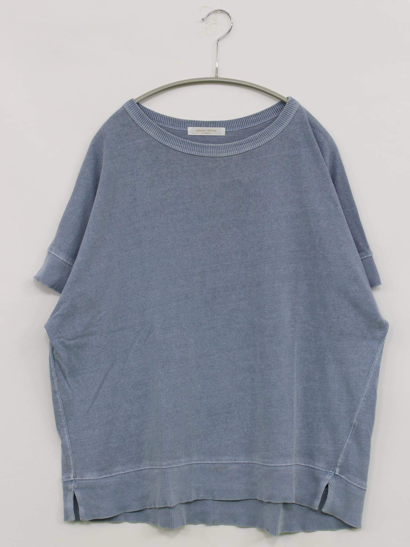chocol raffine/Tシャツ/カットソー/トップス/ブルー/F