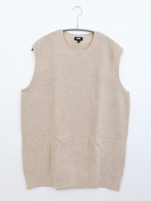 UNIQLO/ユニクロ/ニット/セーター/トップス/ベージュ/L
