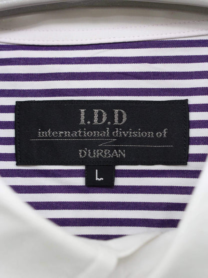 I.D.D/シャツ/ブラウス/トップス/ブルー/L