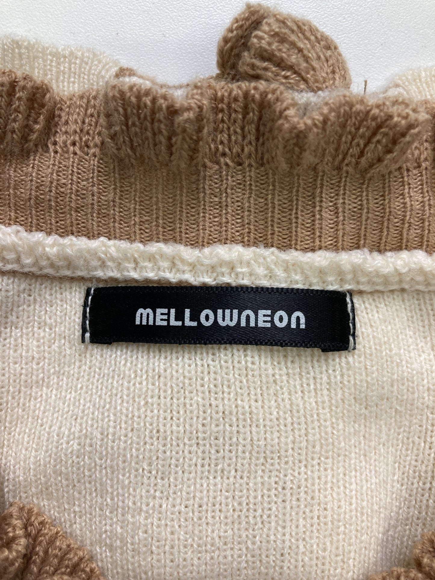 mellowneon/カーディガン/ボレロ/トップス/ベージュ