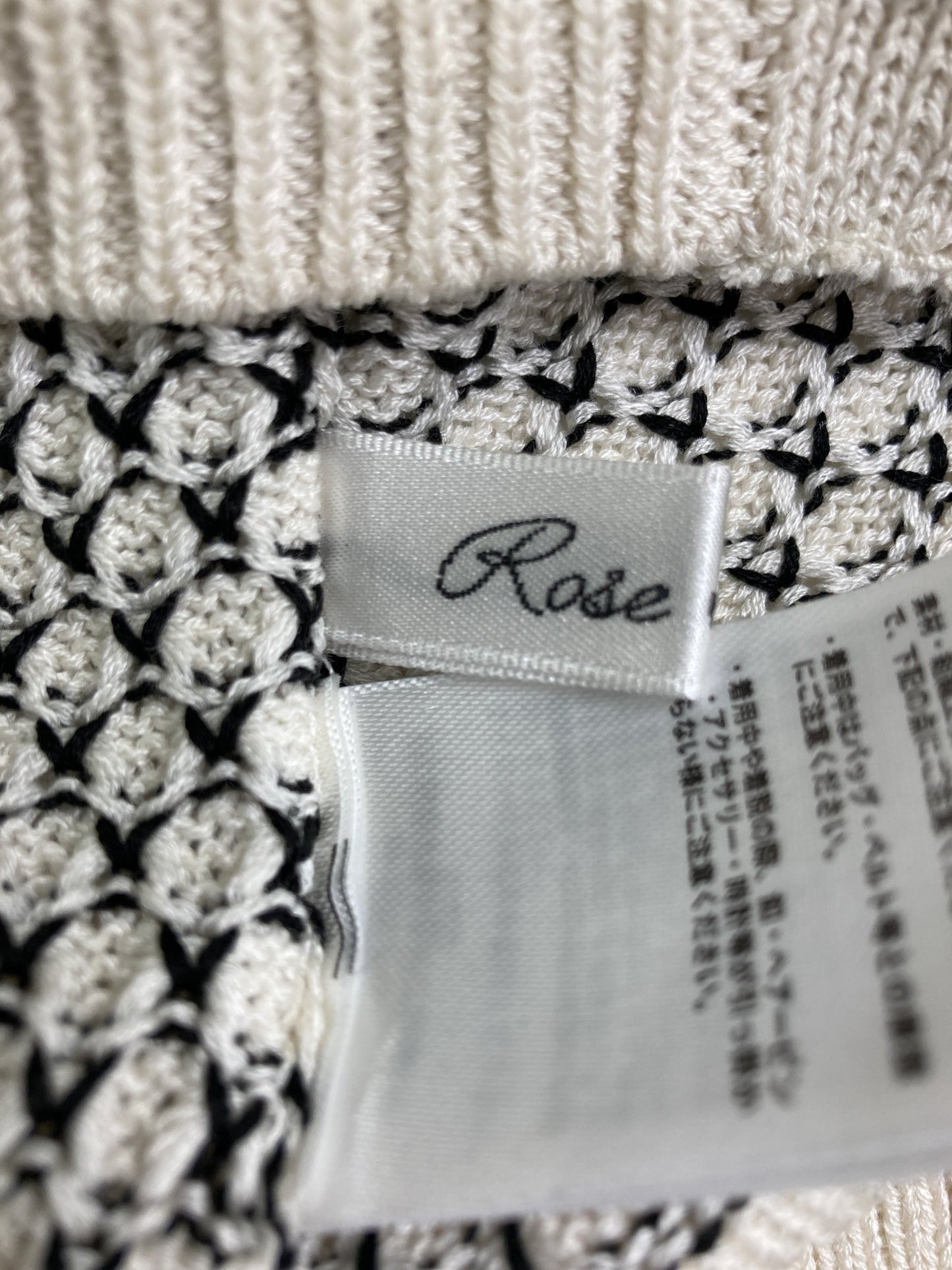 Rose Farm/ベスト/トップス/ブラック/M