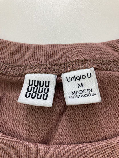 UNIQLO U/ユニクロユー/Tシャツ/カットソー/トップス/ピンク/M