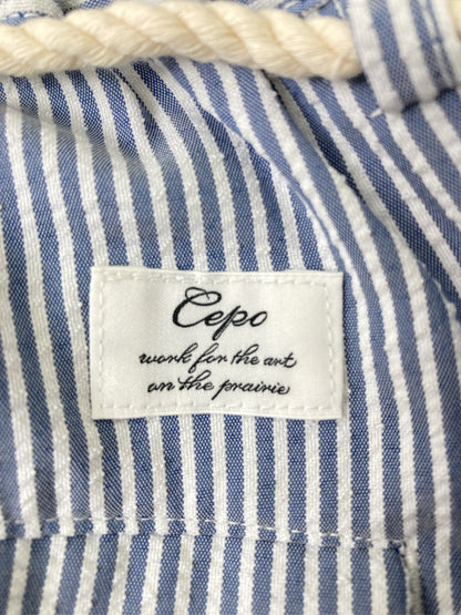 Cepo/セポ/スラックス/パンツ/ブルー/M