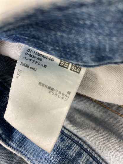 UNIQLO/ユニクロ/デニムパンツ/パンツ/スカイブルー/22