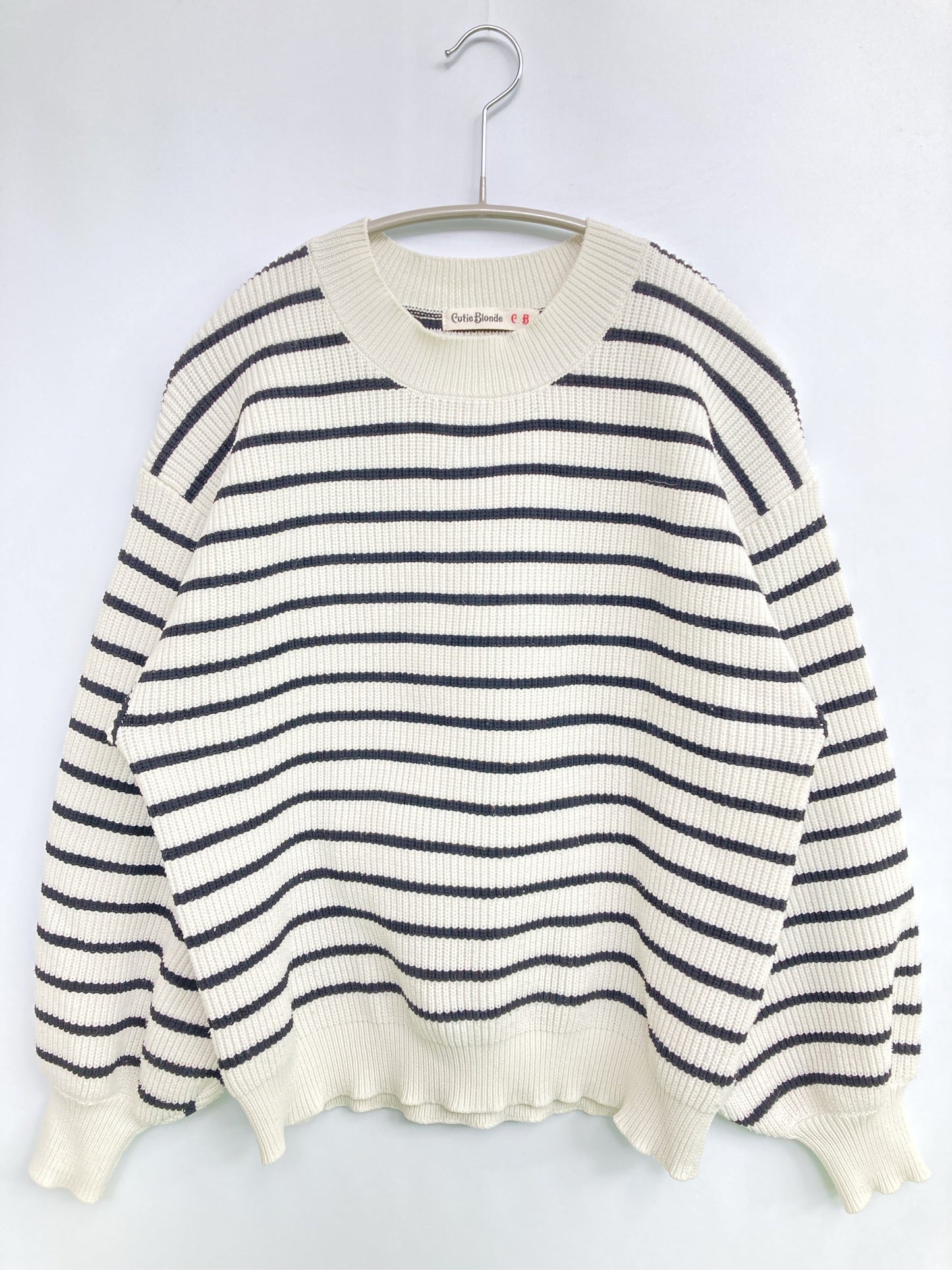 ニット/セーター/トップス/ホワイト/F