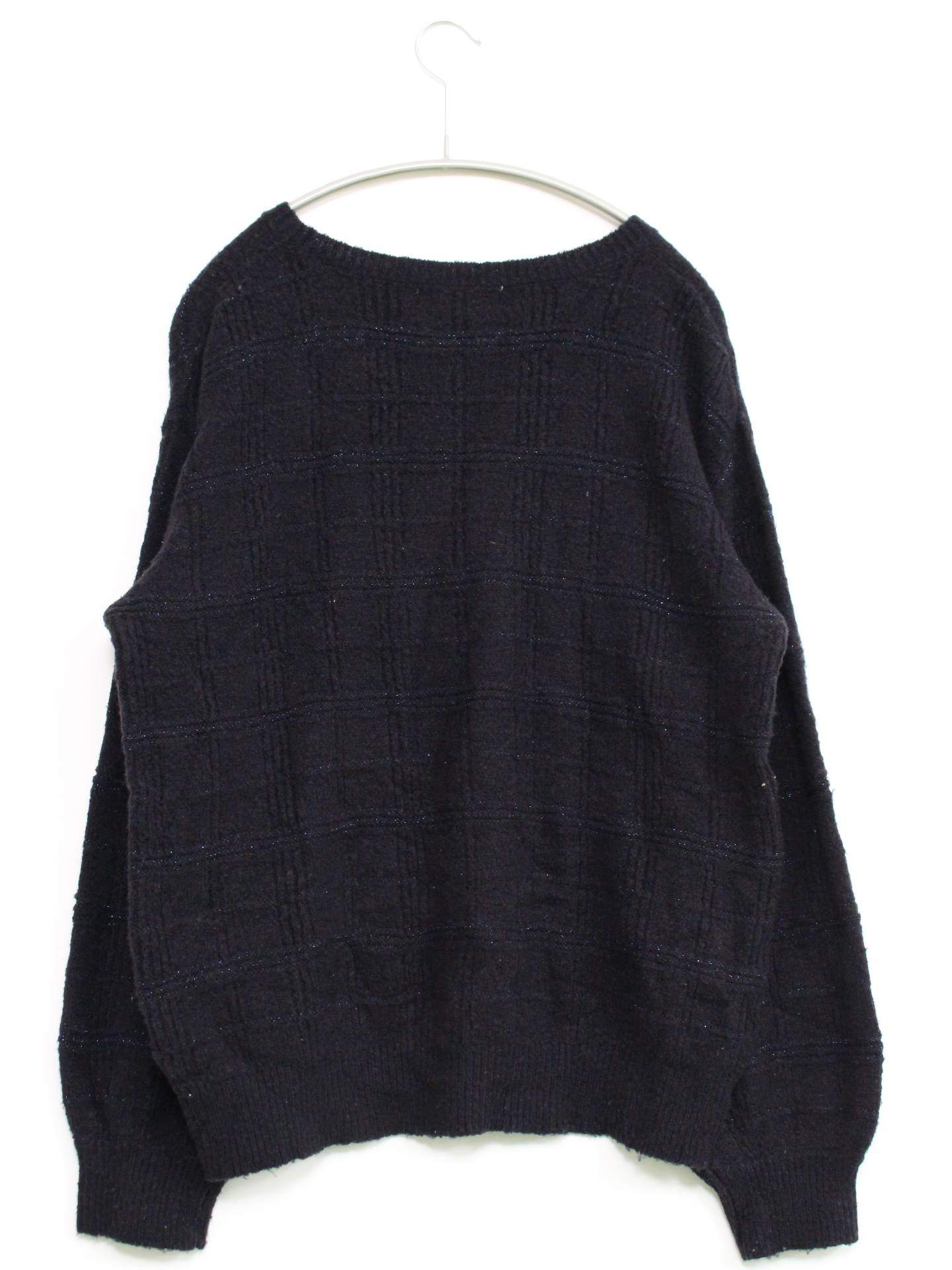 grove/ニット/セーター/トップス/ネイビー/L