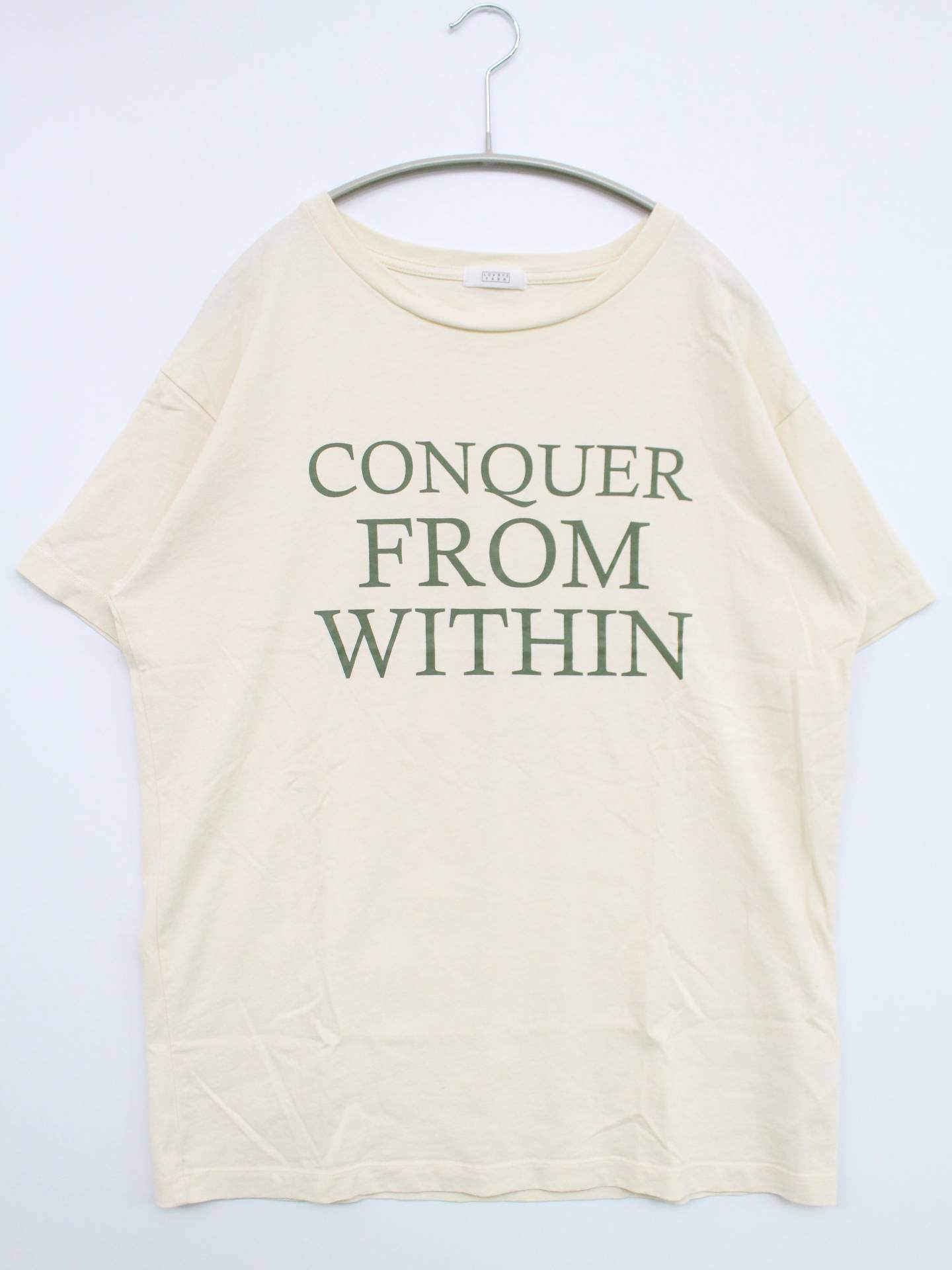 LOWRYS FARM/ローリーズファーム/Tシャツ/カットソー/トップス/アイボリー/F