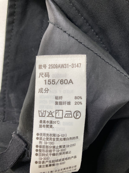 AZUL by MOUSSY/アズールバイマウジー/スラックス/パンツ/ブラック/S    155/60A