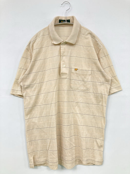 Golden Bear/ゴールデンベア/ポロシャツ/トップス/ベージュ/M