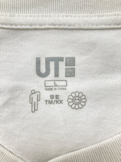 UNIQLO/ユニクロ/Tシャツ/カットソー/トップス/ホワイト/L