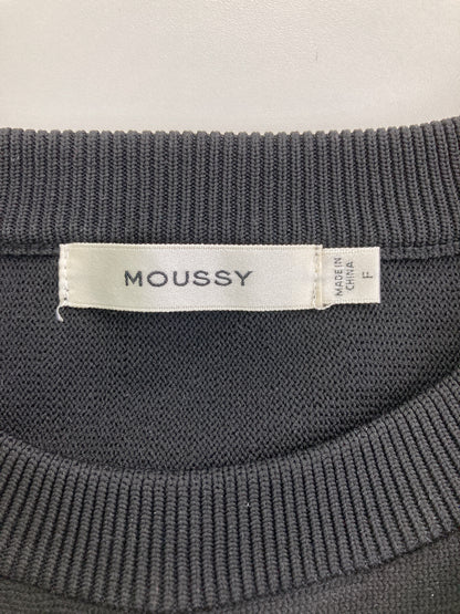 MOUSSY/マウジー/ニット/セーター/トップス/ブラック/F