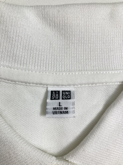 UNIQLO/ユニクロ/ポロシャツ/トップス/ホワイト/L