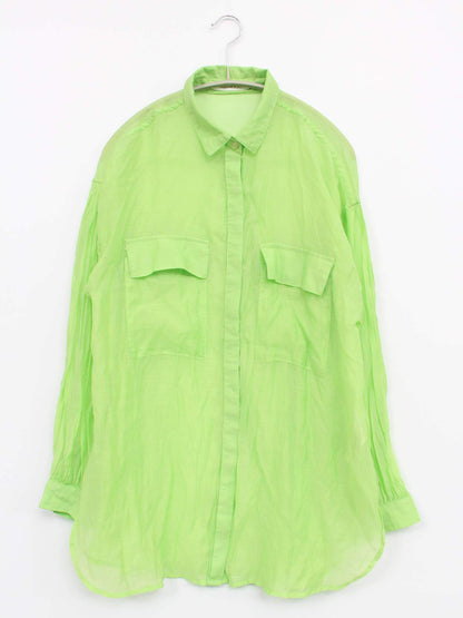 AMERICAN HOLIC/アメリカンホリック/シャツ/ブラウス/トップス/グリーン/L