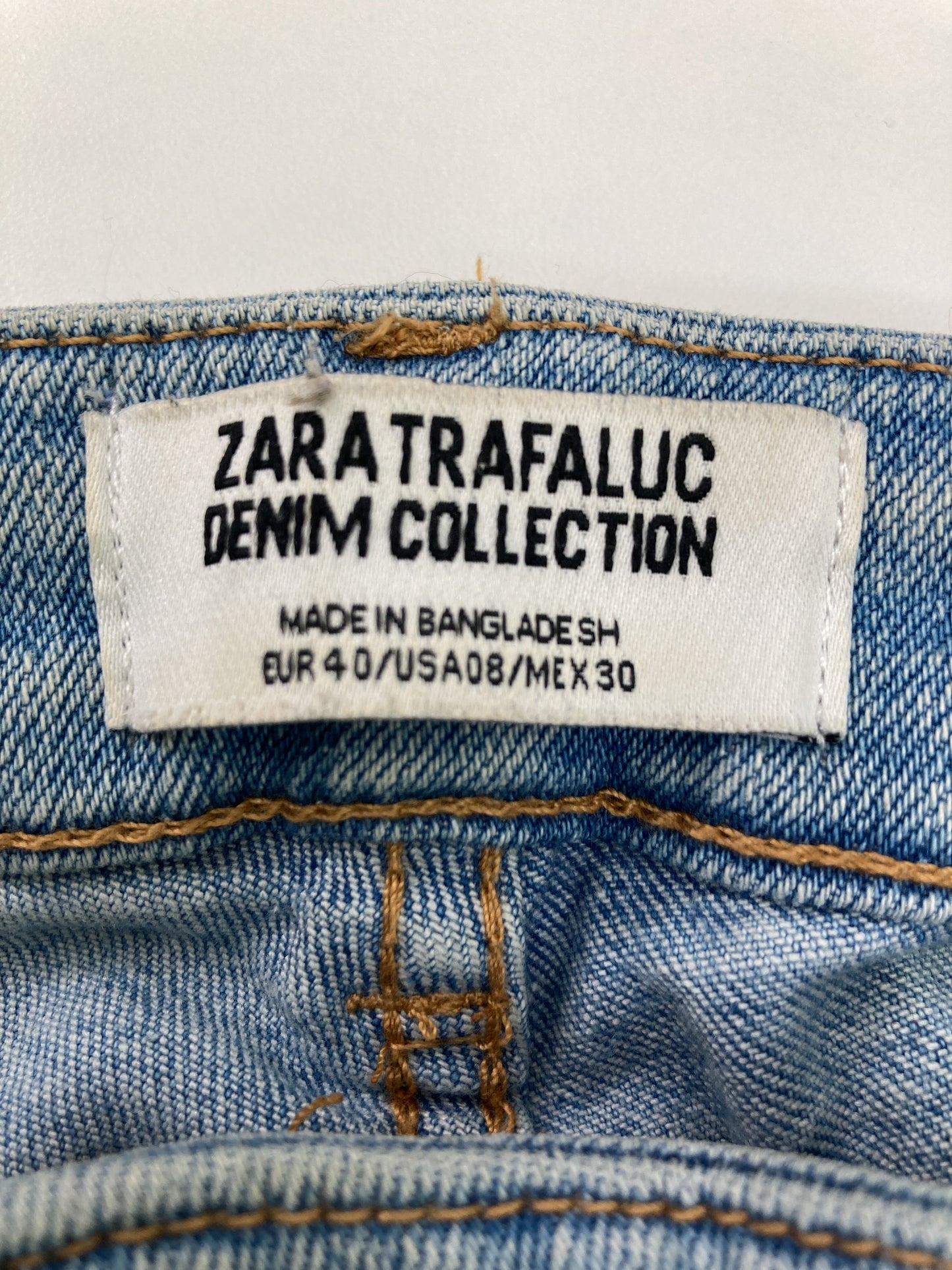 ZARA/ザラ/デニムパンツ/パンツ/スカイブルー