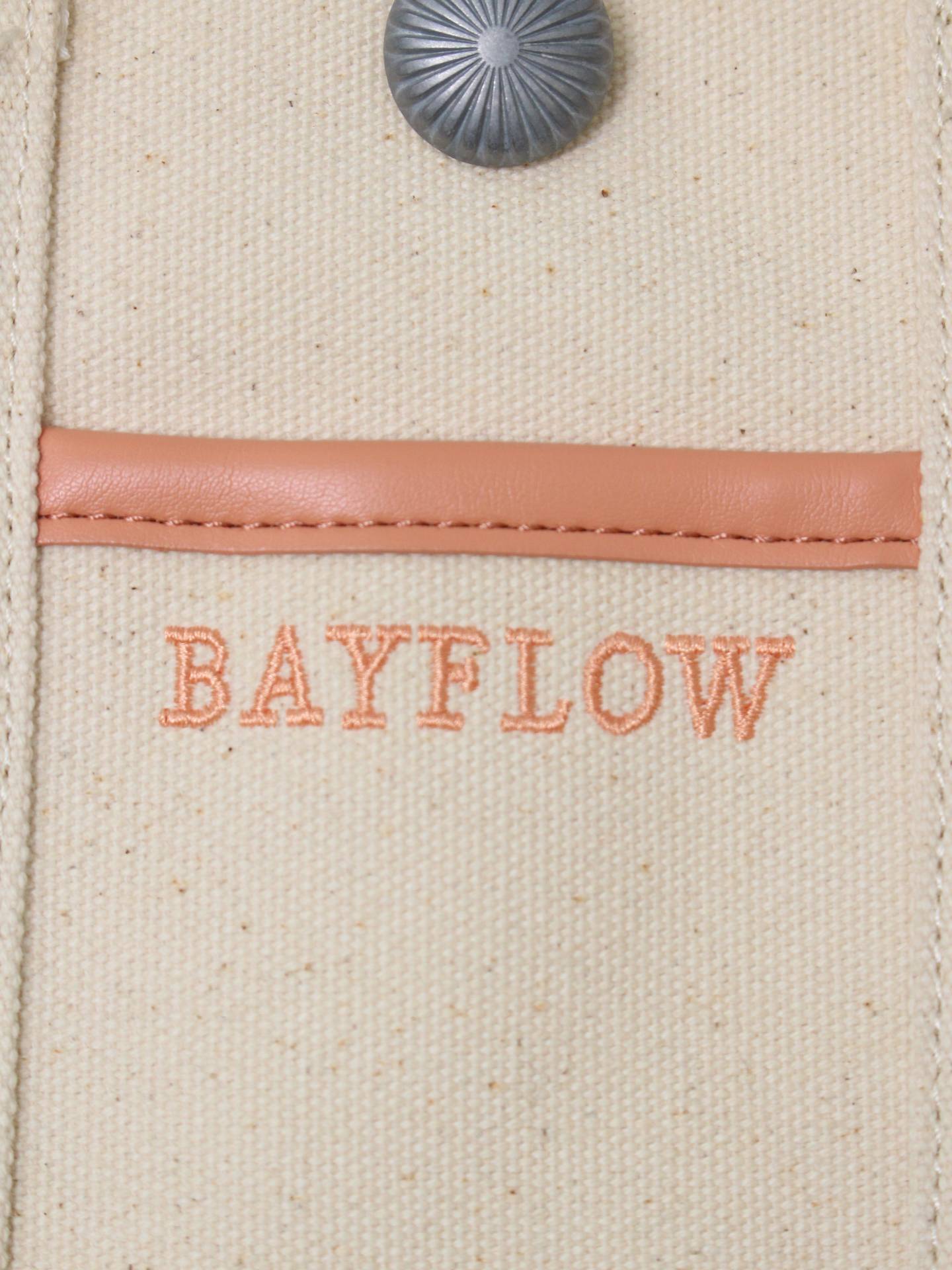 BAYFLOW/トートバッグ/バッグ/ベージュ