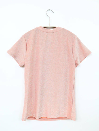 moment+/Tシャツ/カットソー/トップス/ピンク/M